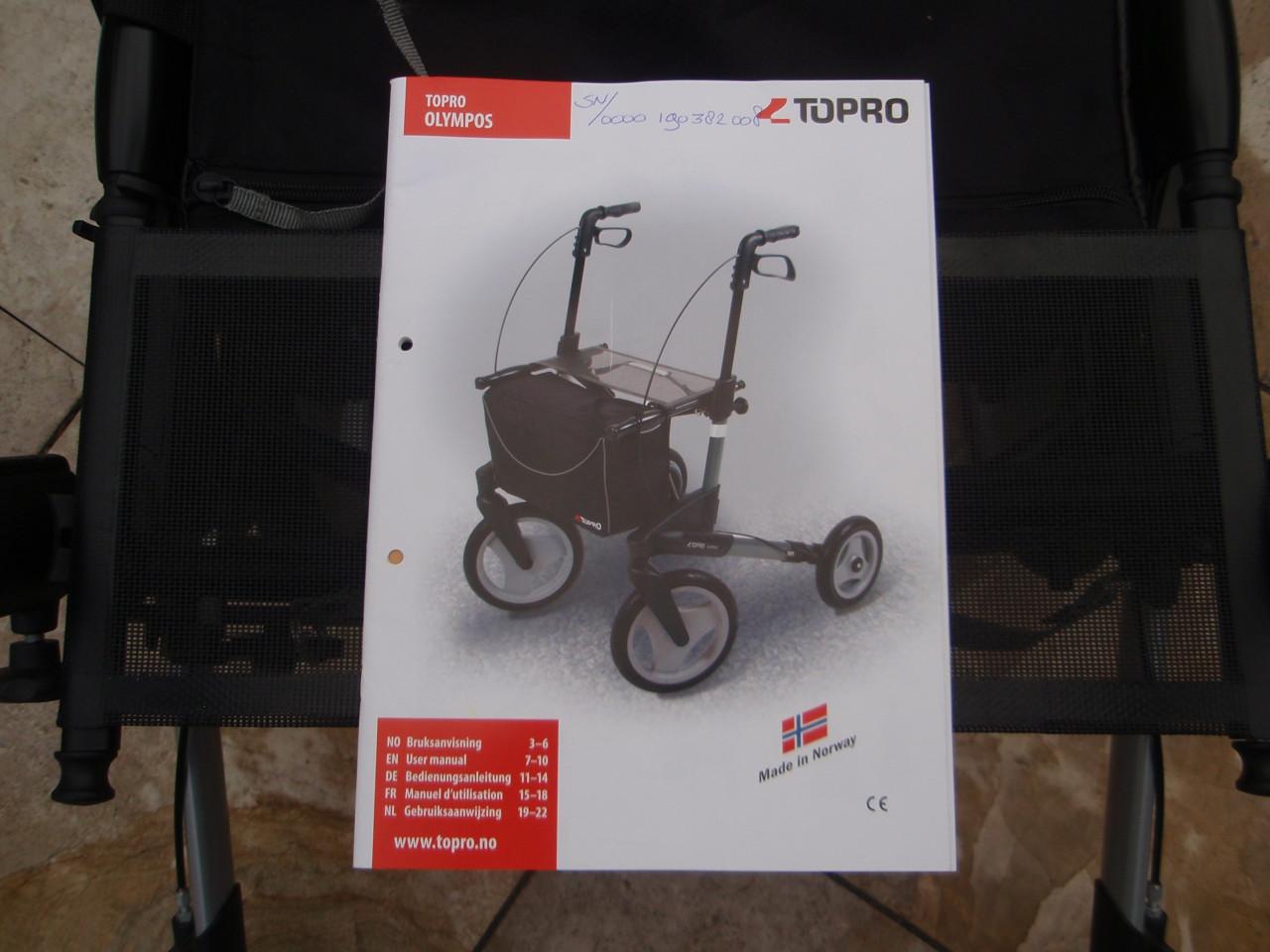 Zgan Topro Olympos met grote Softwielen