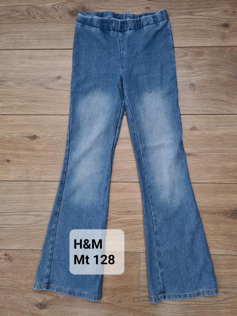 H&M flared jeans maat 128 - Zachte spijkerstof