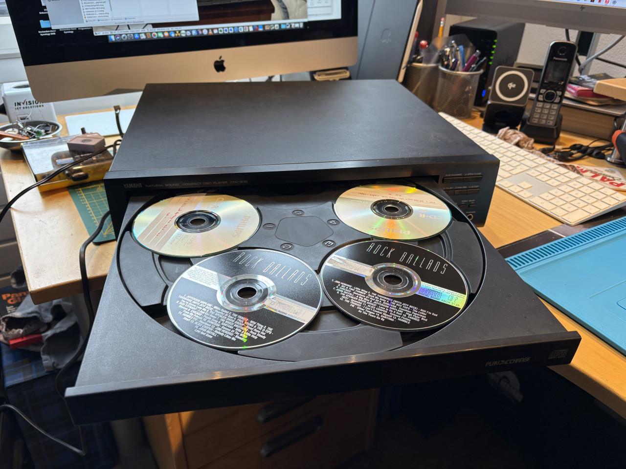 Yamaha CD 625 / 5 cd speler