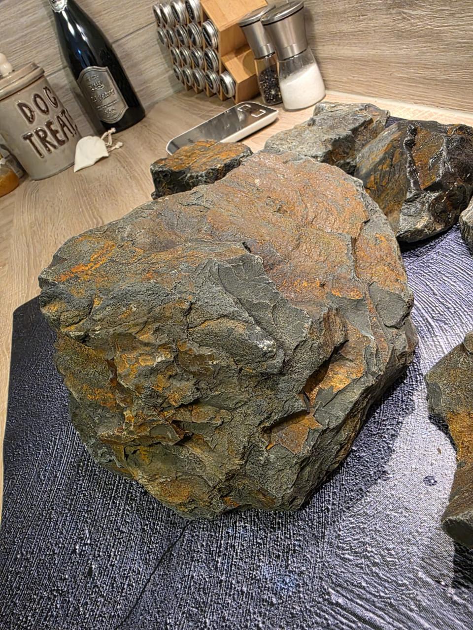 Black Elderly Stone, WIO. De originele