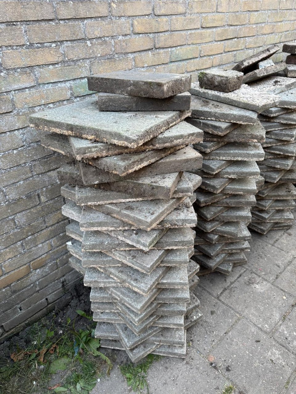 Gratis tuin tegels