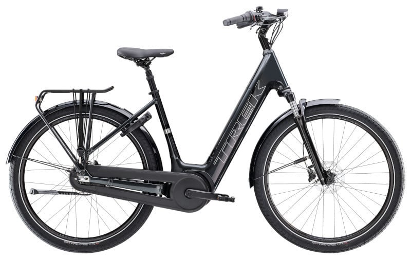 Trek District +3 Elektrische fiets Bosch middenmotor