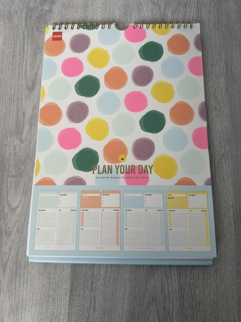 Nieuwe planner Hema