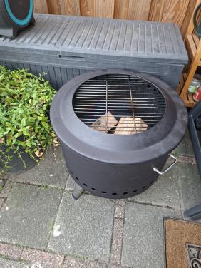 Rookvrije barbecue / vuurkorf