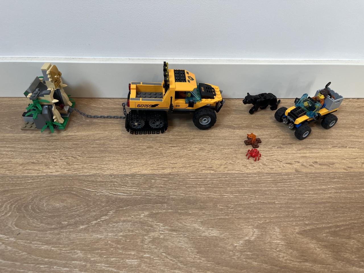 Lego jungle missie met halfrupdvoertuig