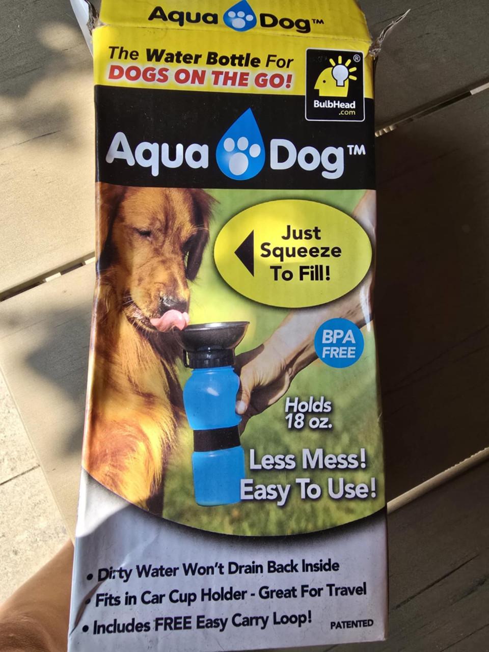Waterfles voor honden
