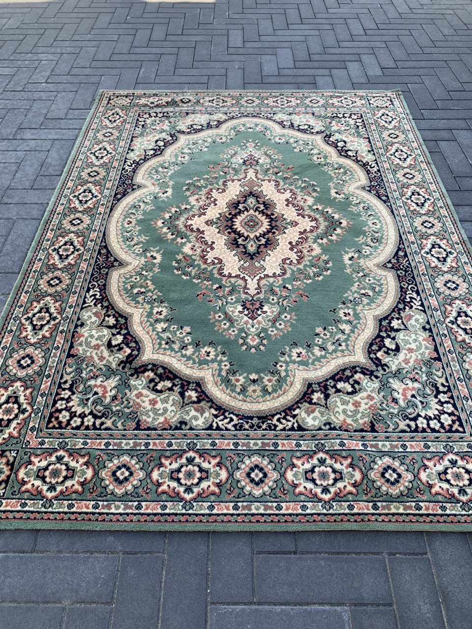 💐Onwijs Leuk Vintage Vloerkleed van Zuiver Scheerwol 💐
