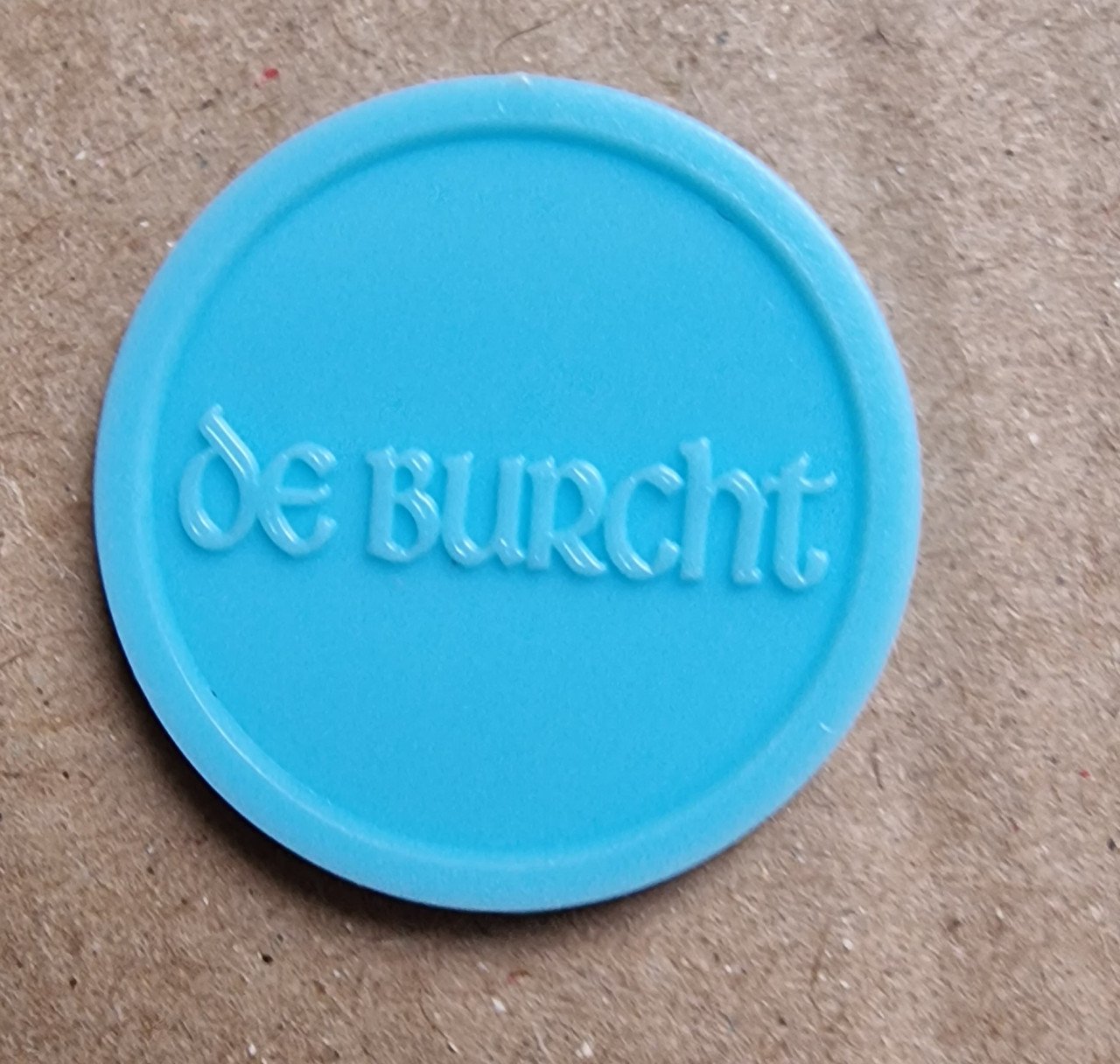 Consumptiemunten / 8000 licht blauw