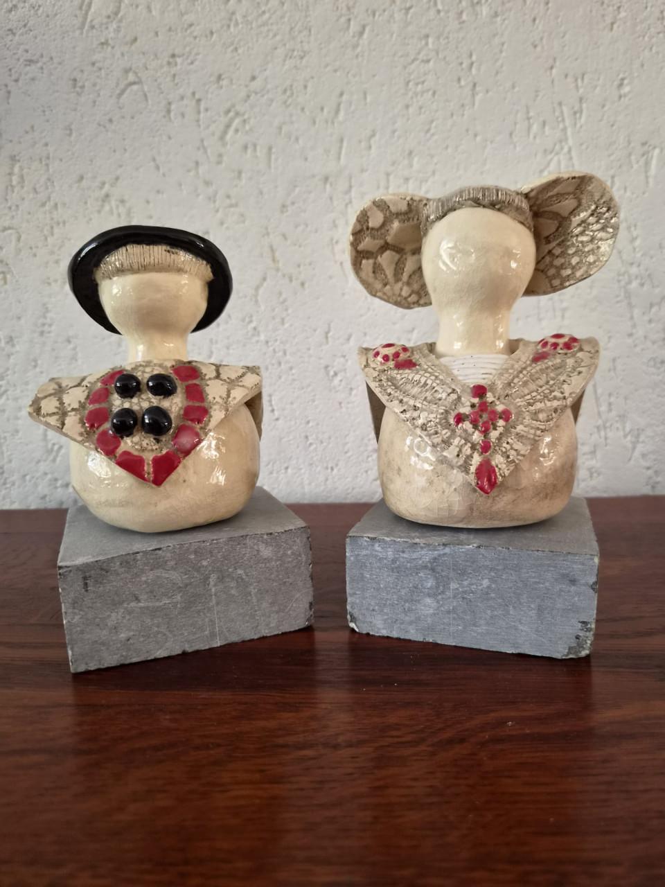 Beeldjes van keramiek