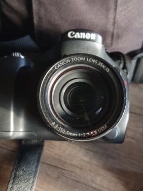 Werkende vintage Canon PowerShot SX40HS incl veel accessoires....