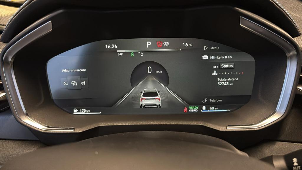 Lynk & Co 01 1.5td 261pk phev, pano, 360 graden camera, car play, adaptieve