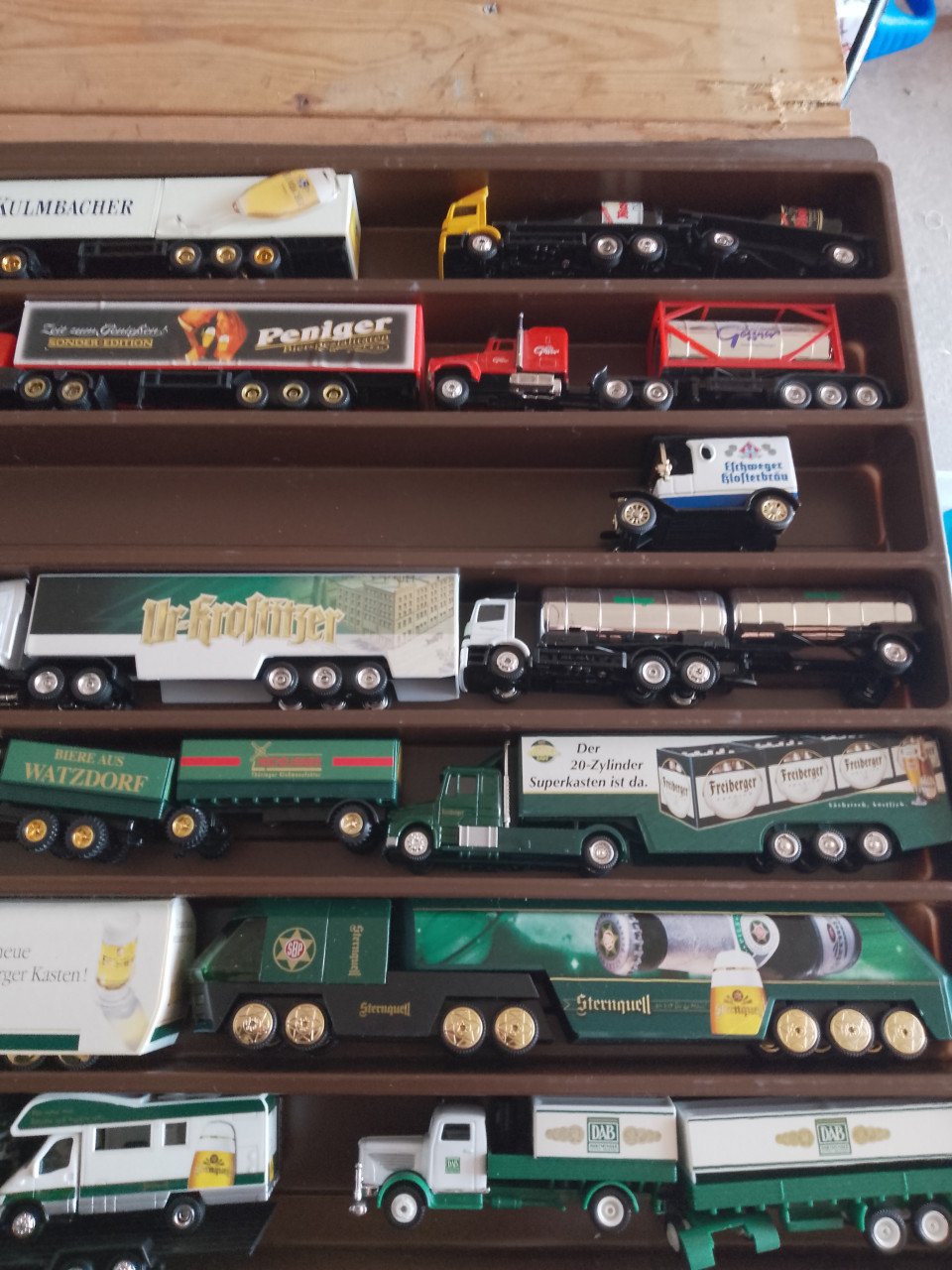 Te koop 1:87 reclame biertrucks