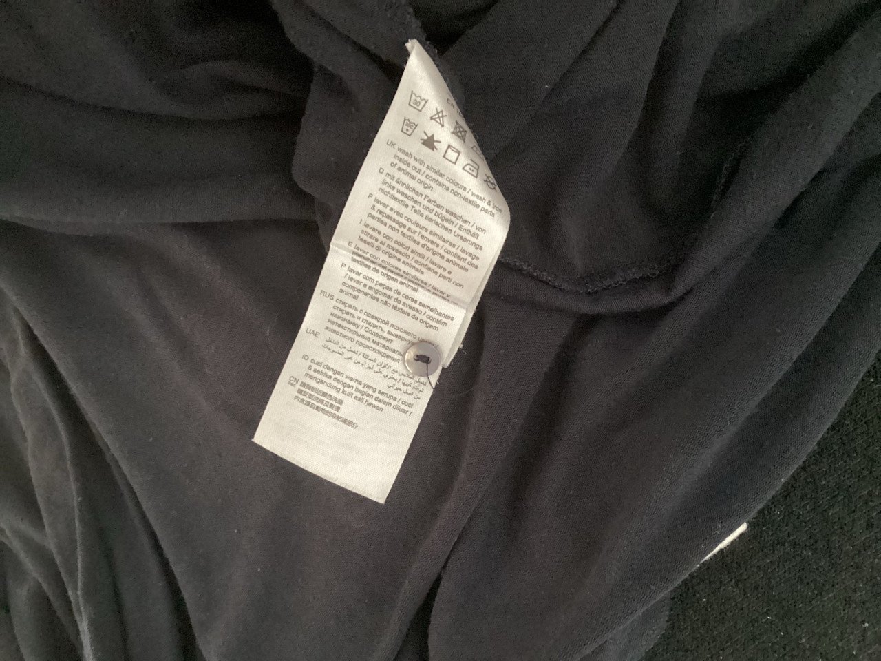 Esprit vest donker blauw maat M