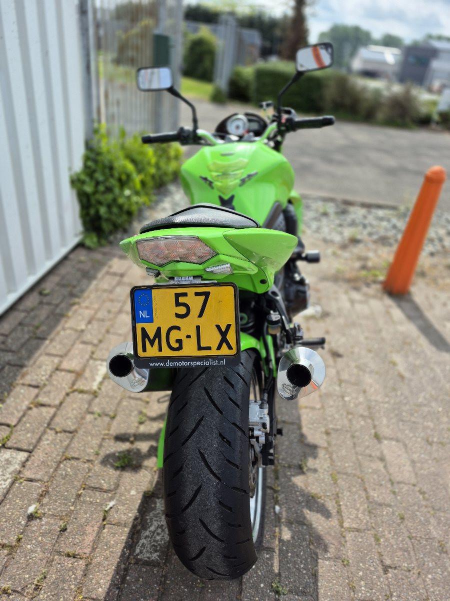 Kawasaki Z1000 uit 2008, dikke naked bike