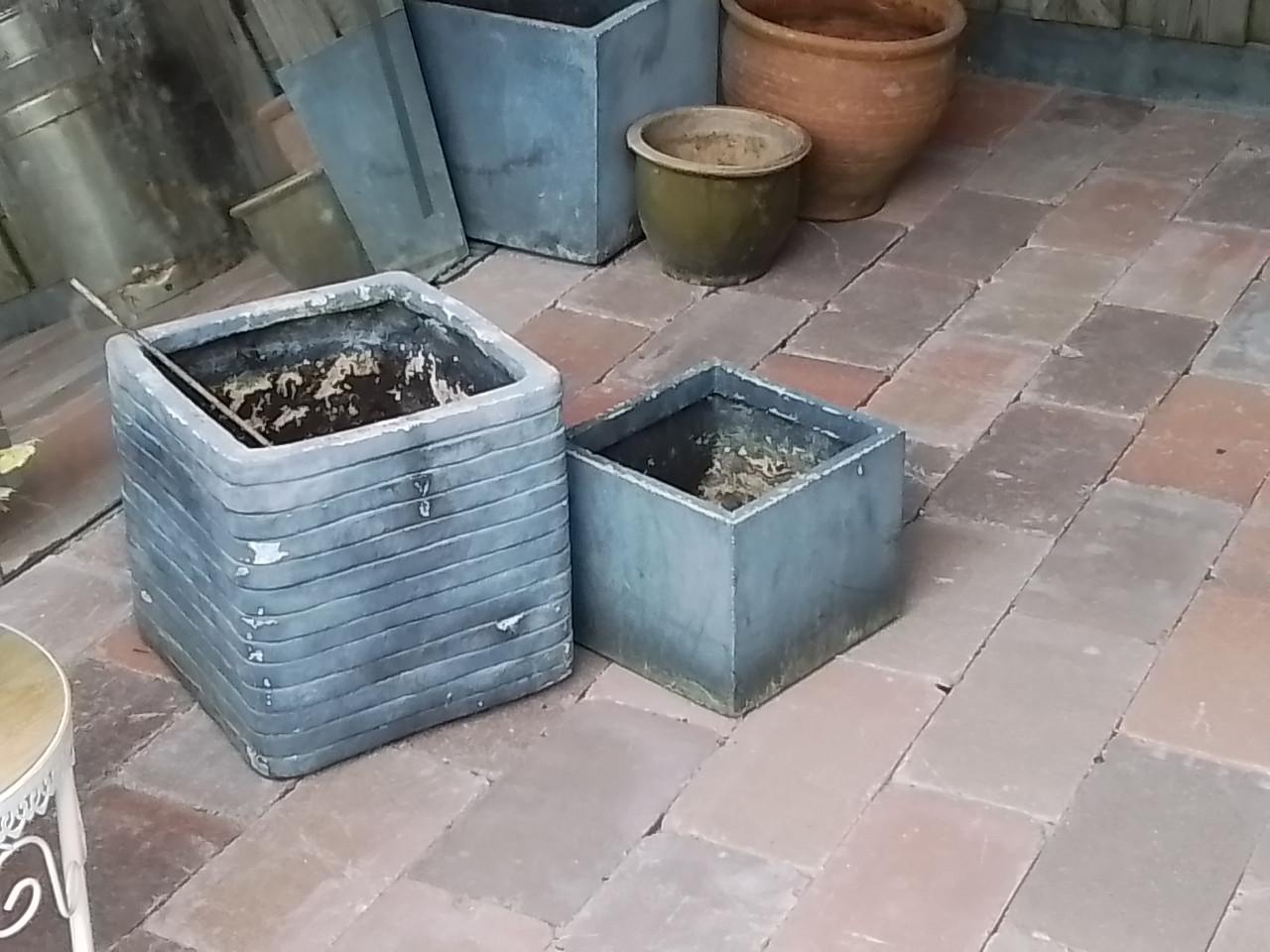 Diverse plantenpotten