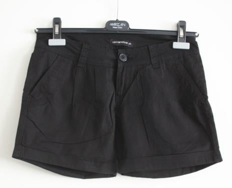 Zwarte korte broek broek maat xs