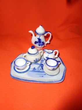 Miniatuur  blauw