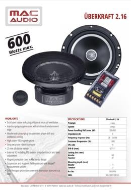 Compo set MAC Audio uberkraft series