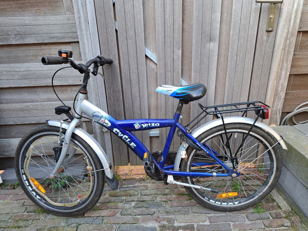 Jongensfiets 22 inch 2 cycle nitro 3 versnellingen