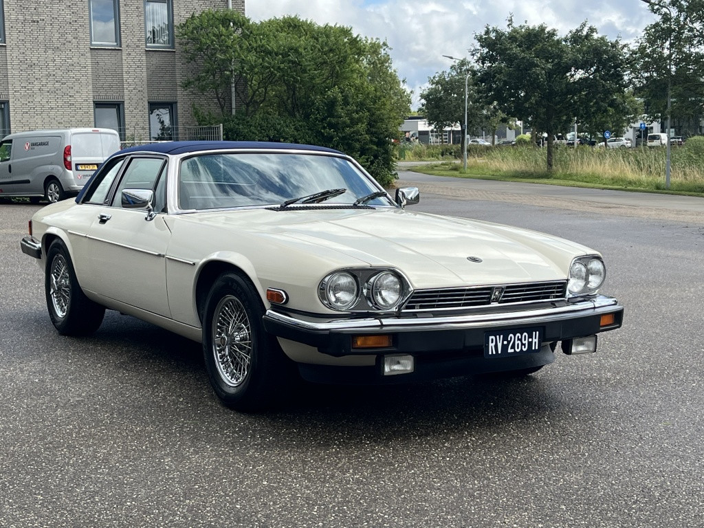 Jaguar Xj xjs-c 5.3 v12 targa met zeldzame hardtop