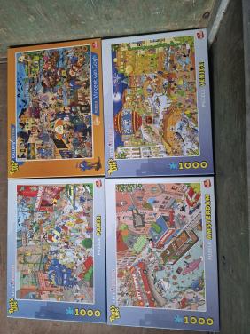 Te koop 18 nieuwe puzzels