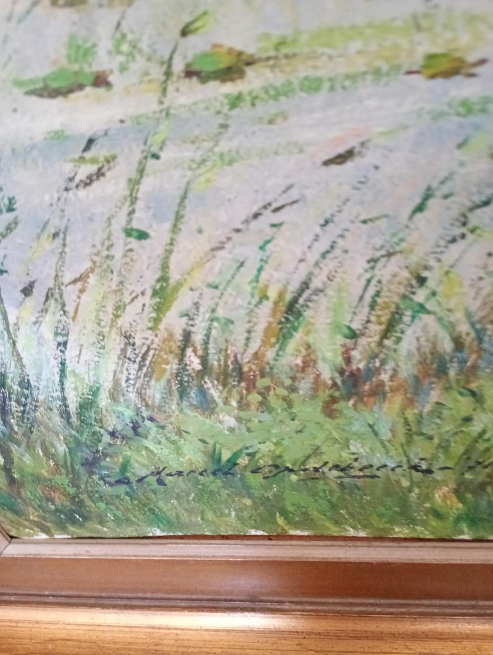 Schilderij met koeien