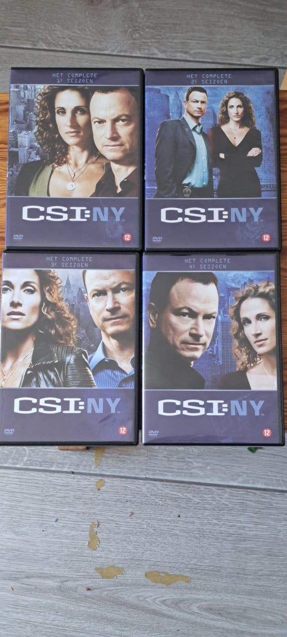 CSI NY DVD serie seizoen 1 t/m 9