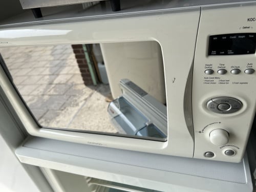 Nieuw vrijstaand combi Magnetron heteluchtoven met Grill 55 cm. Breed