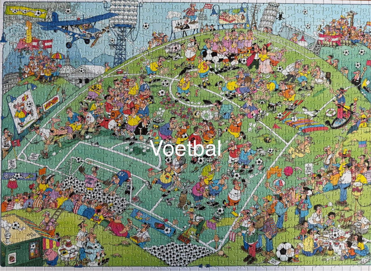 Jan van Haasteren - Combinatiedoos 3 puzzels 🧩