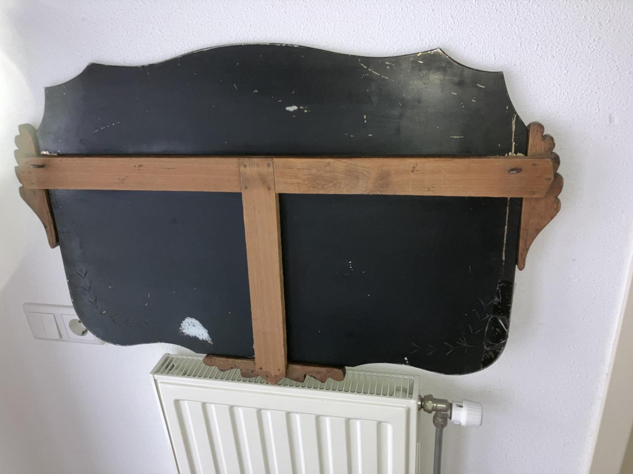 Vintage spiegel jaren ’20 Amsterdamse school