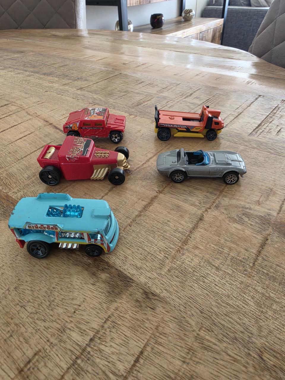 Hotwheels 5 stuks