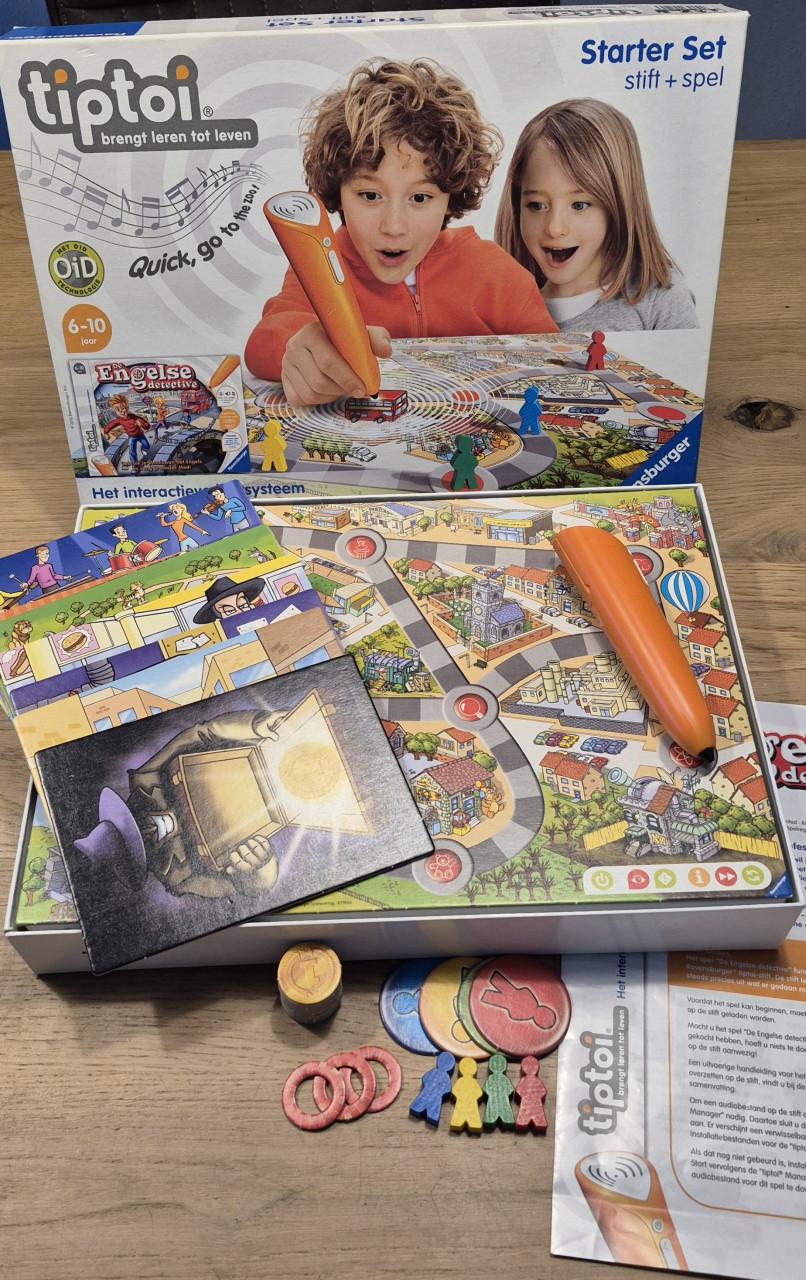 Tiptoi engelse detective en dierenrijk