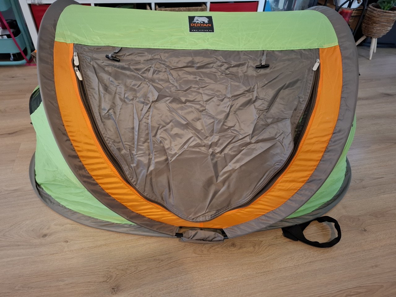 Deryan Travel Cot Peuter Luxe – Groen