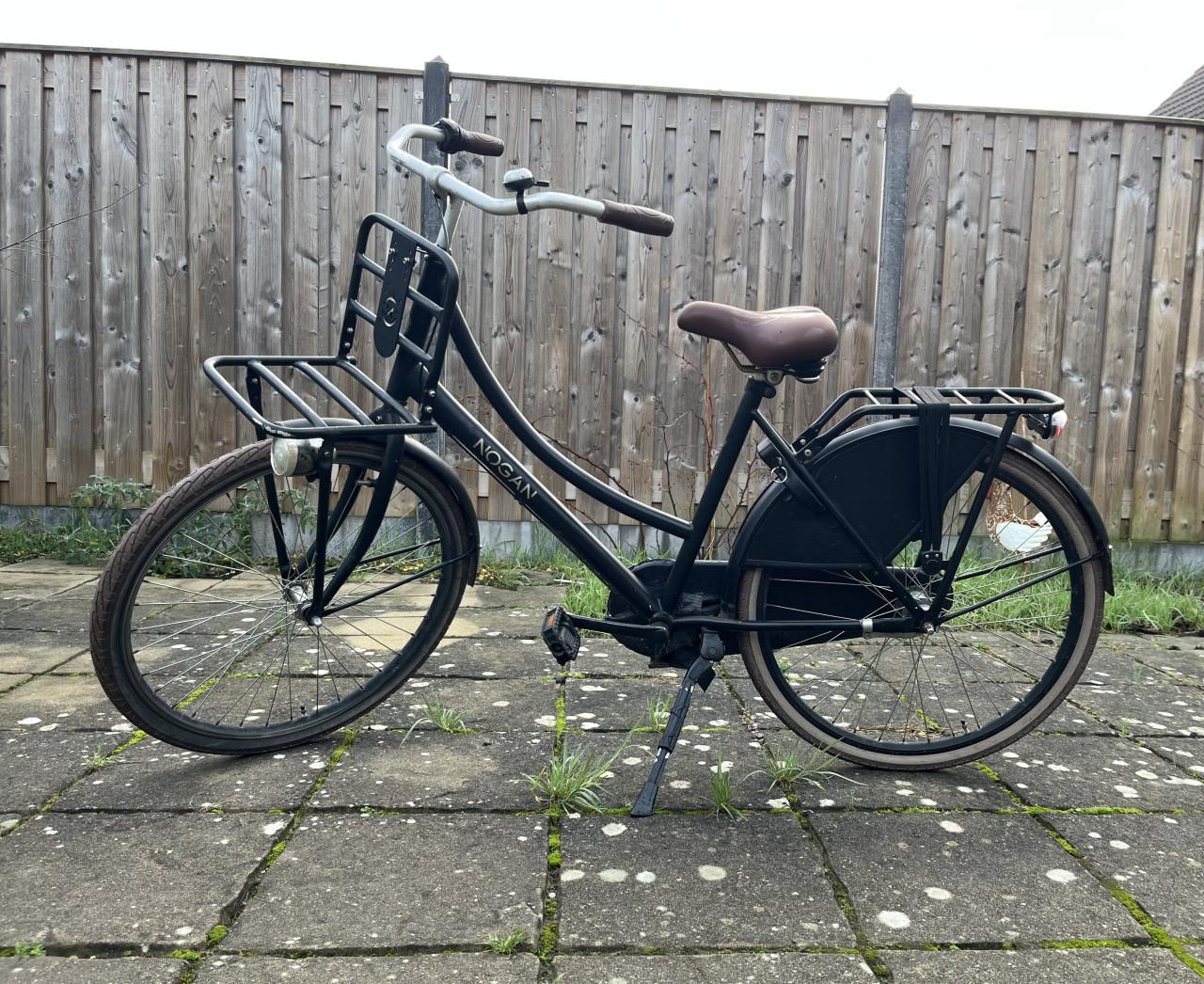 Gebruikte fiets die nog best mee kan.