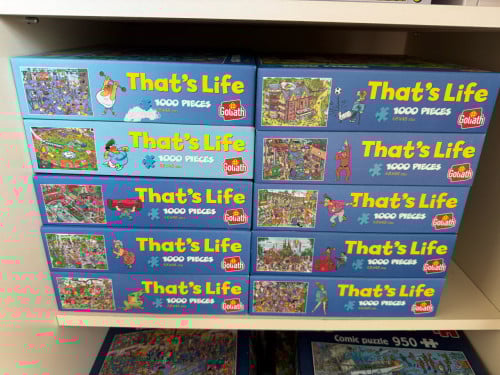 Puzzels!!! 1000 st.