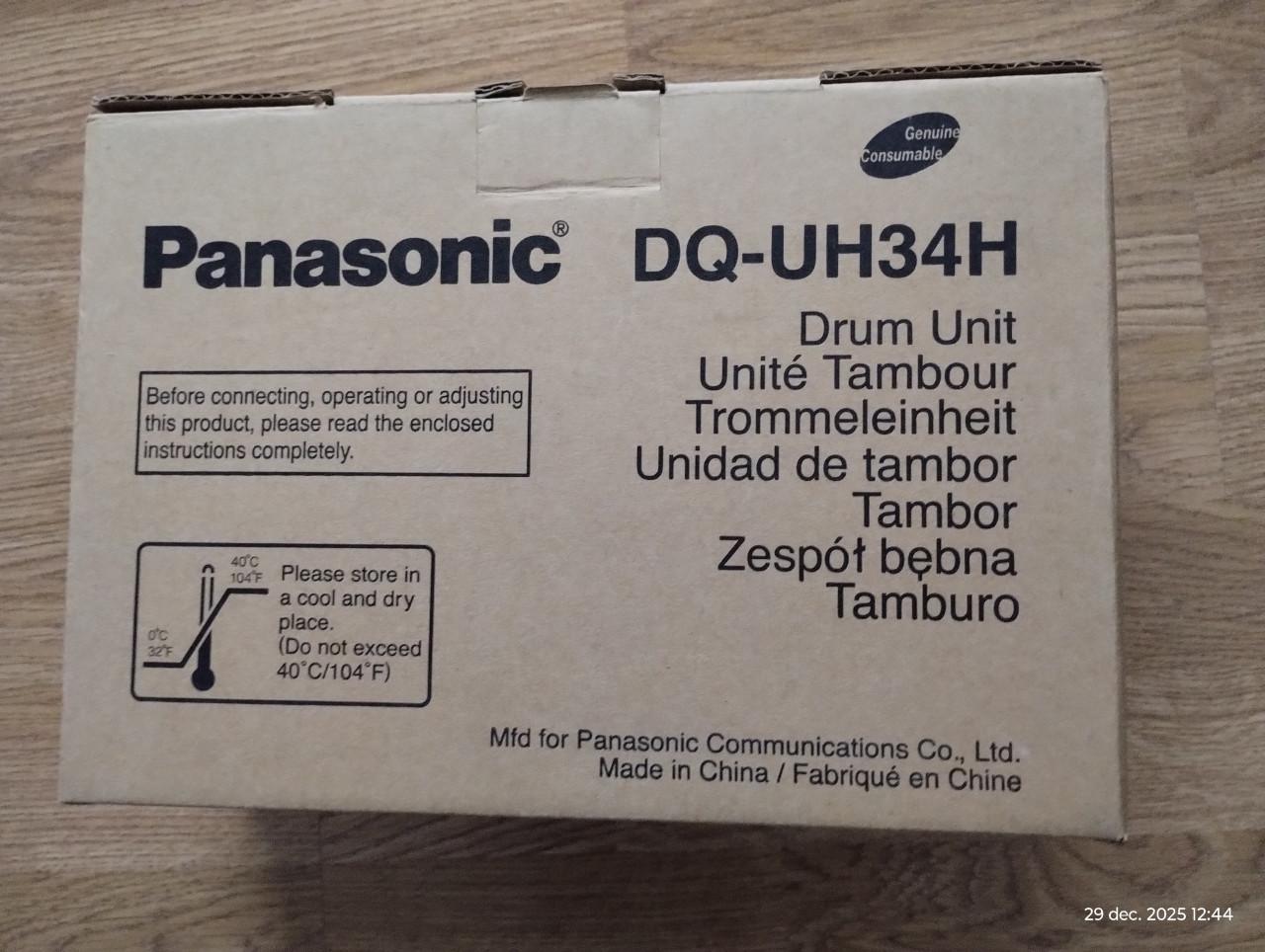 Panasonic : Toner Cartridge DQ-UG26H en Drum unit DQ-UH34H