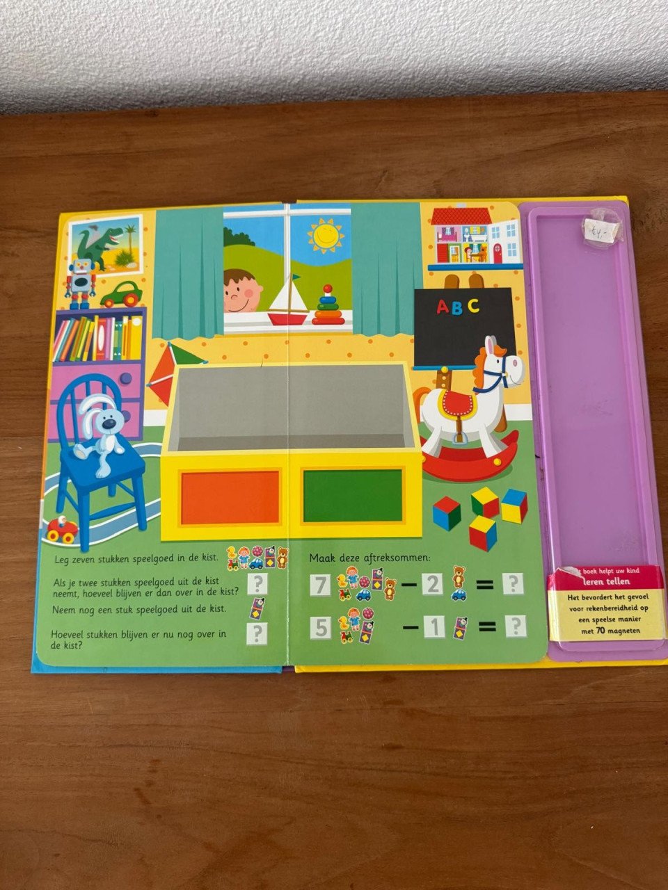 Magneetboek aftrekken