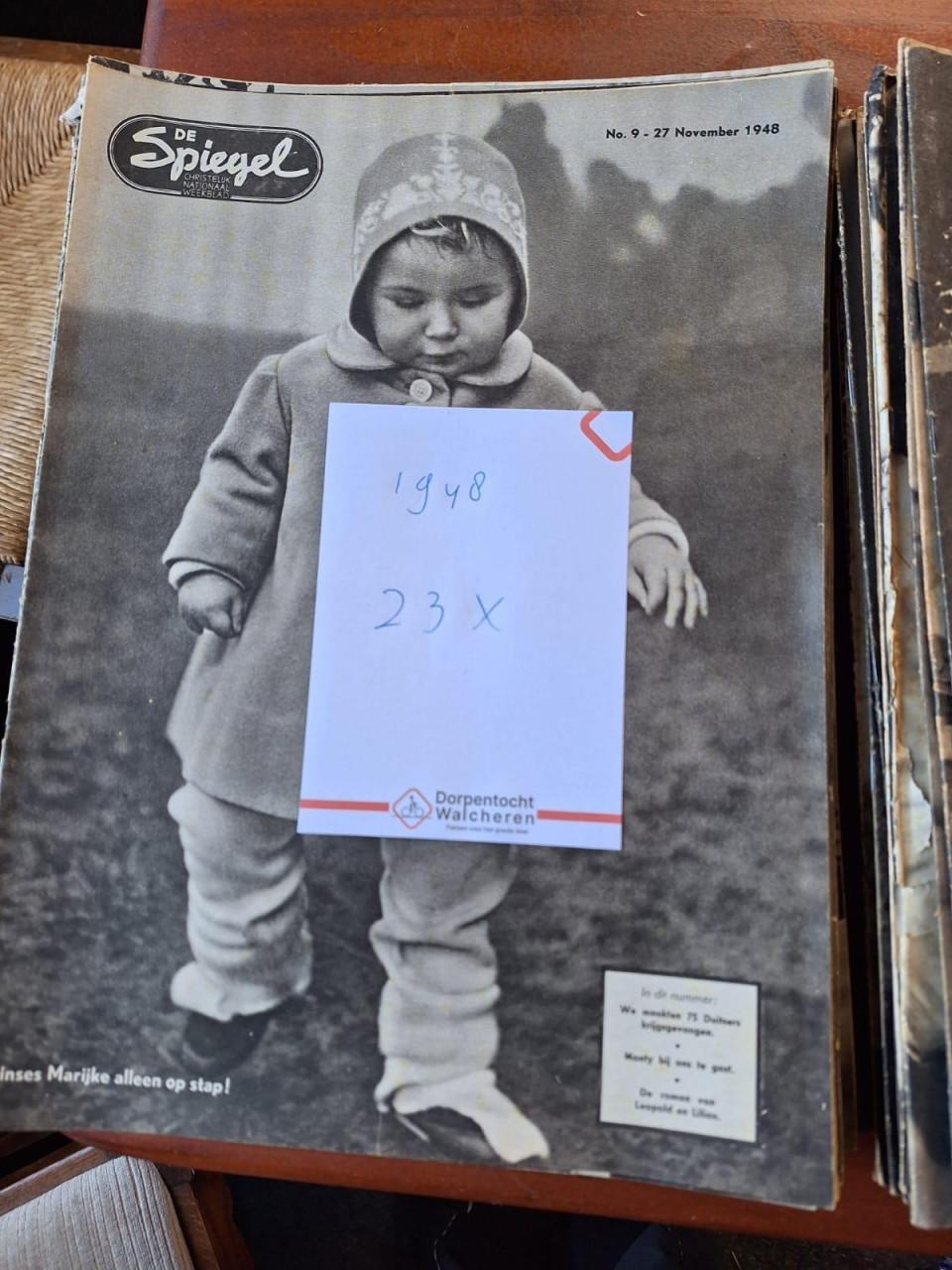 Oude tijdschriften 'DE SPIEGEL' 17 Jaargangen