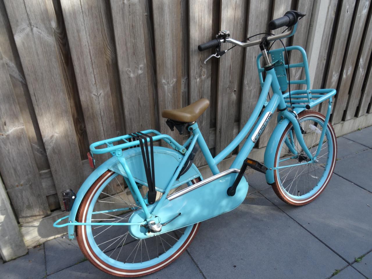 🚲 Popal Meisjesfiets – 22 inch – 3 versnellingen – blauw 💙