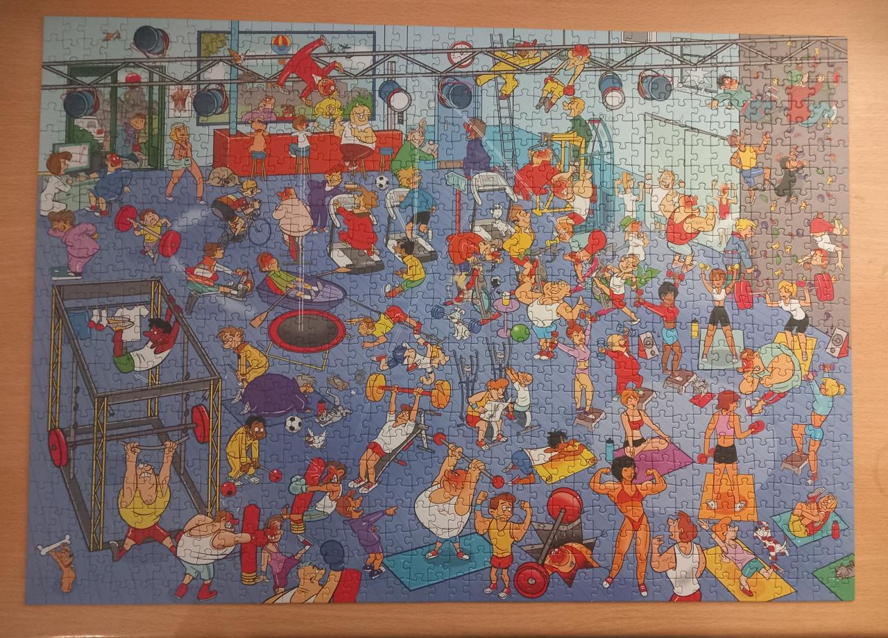 That's Life puzzel sportschool