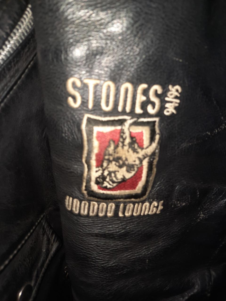 Leren jas Rolling Stones