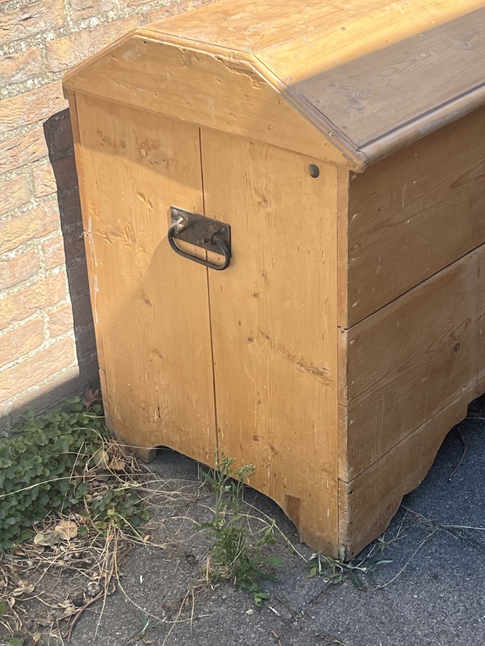 TEAB Grenen dekenkist en haardombouw