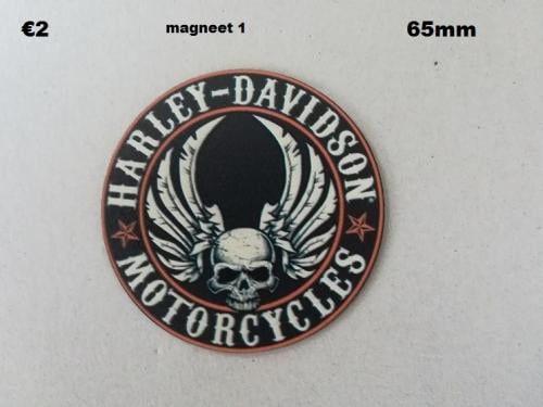 Harley Davidson Koelkast Magneten