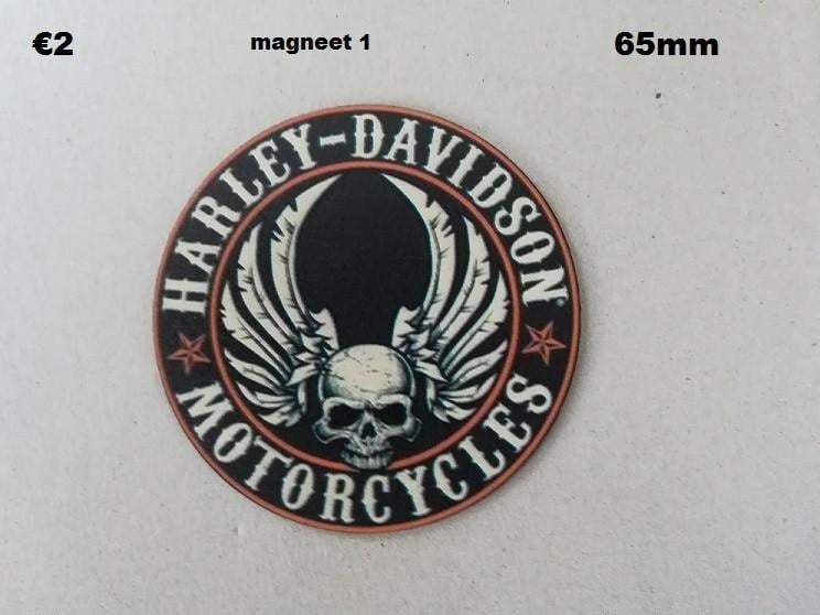 Harley Davidson Koelkast Magneten