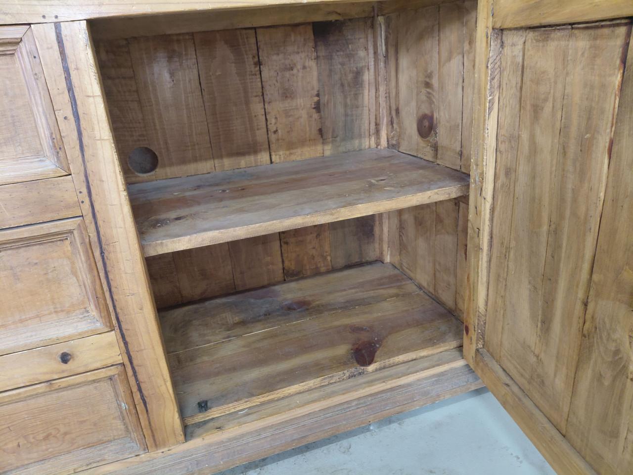 Massief houten dressoir