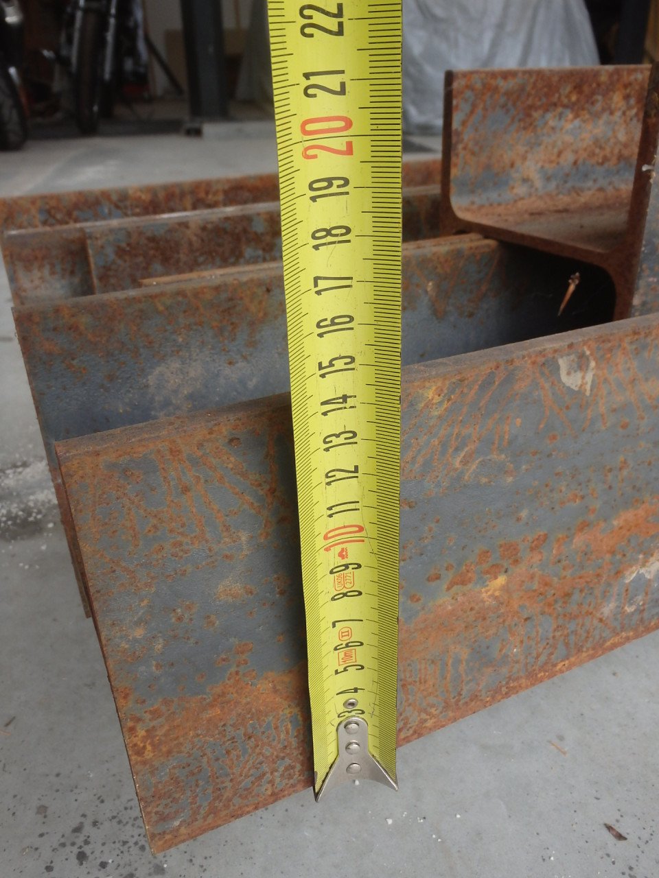 4x HE-A BALK 2000 mm lang.
