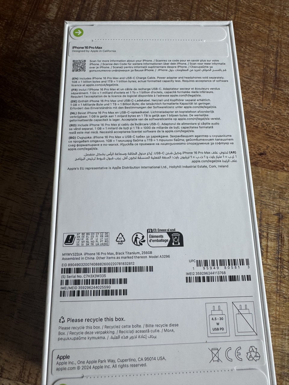 IPhone 16 pro max