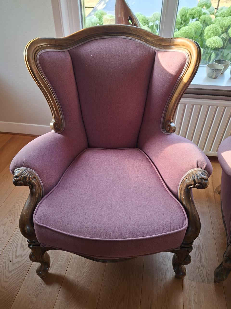 2 gezellige fauteuils