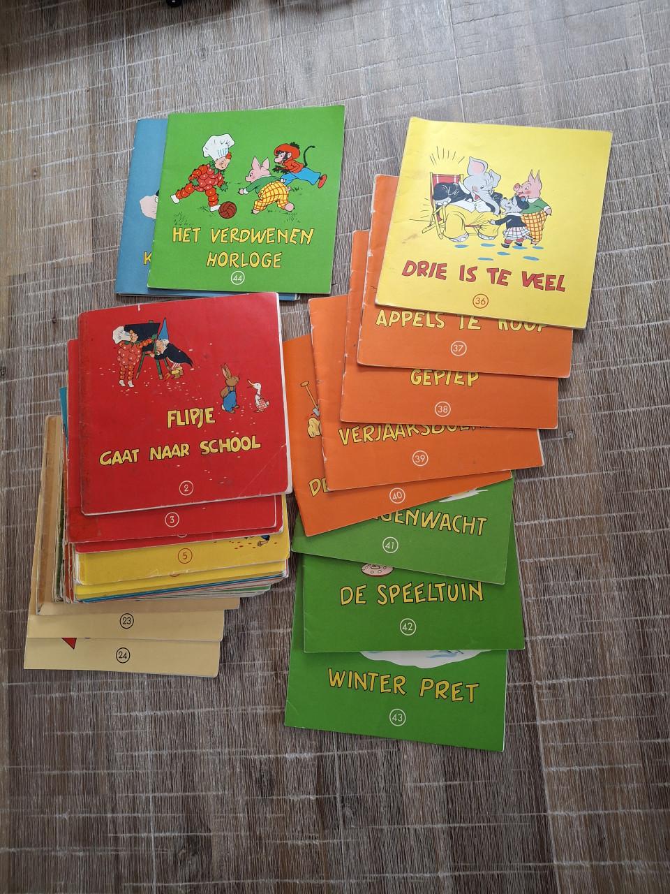 Flipje strip boekjes .