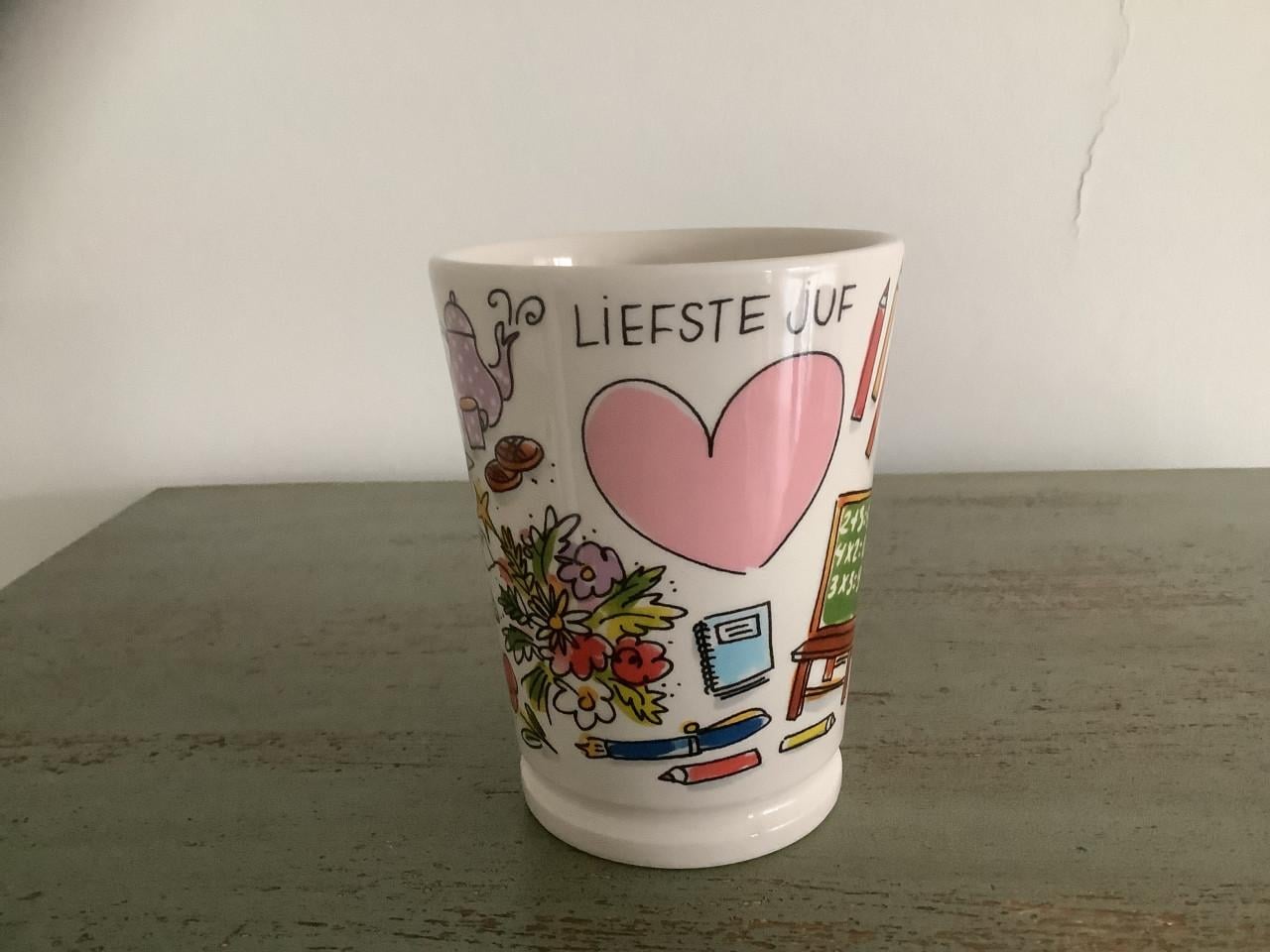 Grote Blond  Amsterdam Beker - Liefste Juf